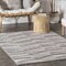 Nuloom Lorene High-Low Geometric Indoor/Outdoor Area Rug 5ft x 8ft RZPC02A-508 - alternate 3